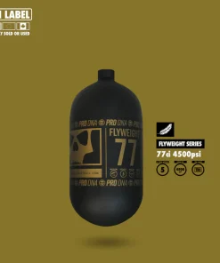 Infamous PRO DNA™ FLYWEIGHT AIR TANK 77CI RC Skull- Black/Gold