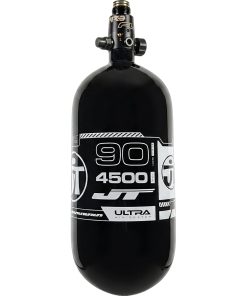 JT Ultra Light 90ci Tank w/ FLO Pro Reg - Black with White Logo