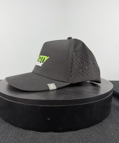 Tri City Extreme urture 5 panel Performance Hat- Black - Image 3