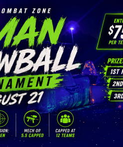 Capital Combat Zone 3 Man- Glowball Tournament- August 21